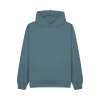 W76 Relaxed Soft Oversized Hoodie Ocean Blue colour image